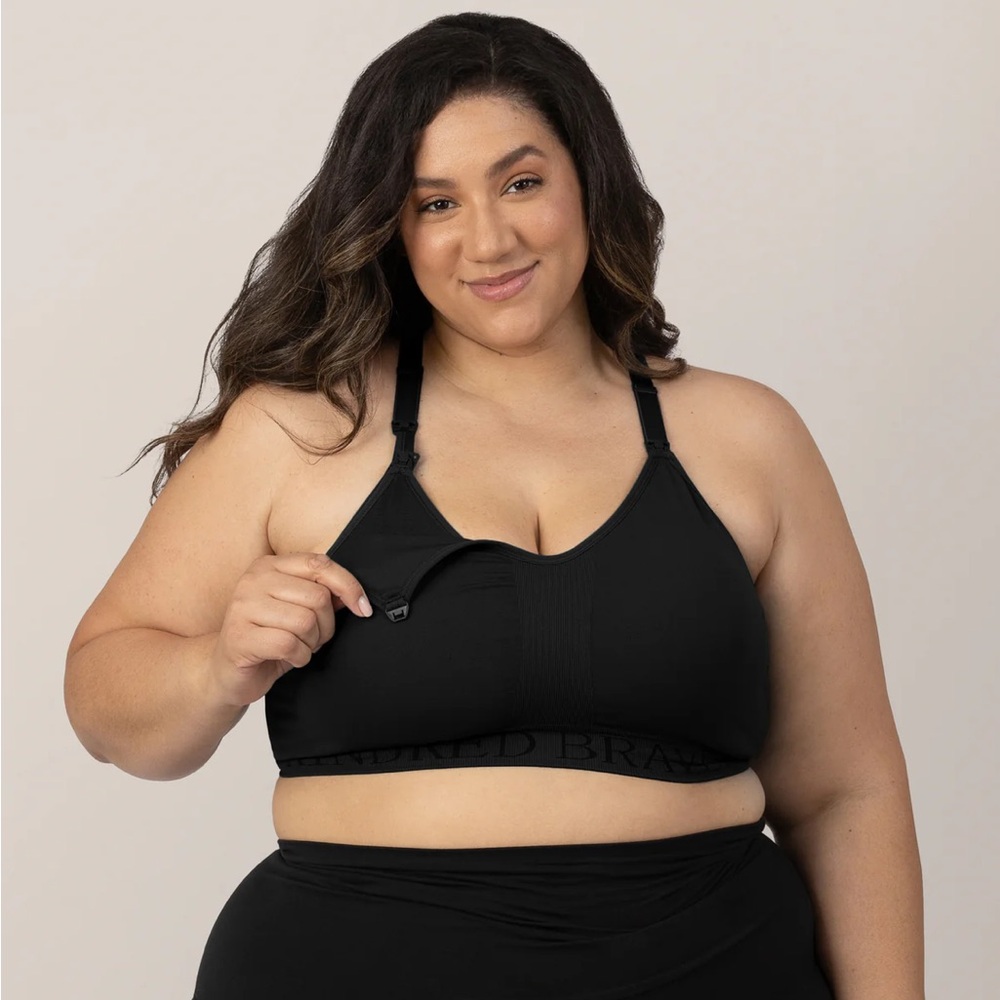 Kindred Bravely Sublime Hands-Free Pumping & Nursing Sports Bra Size Medium